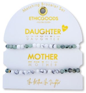 BRACELETSET/Mom & Mini Rose